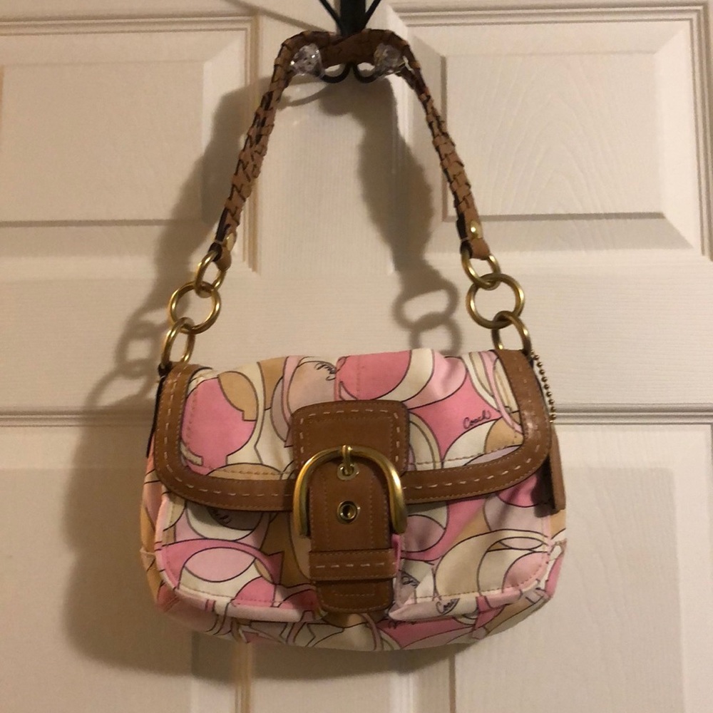Pink Coach Purse